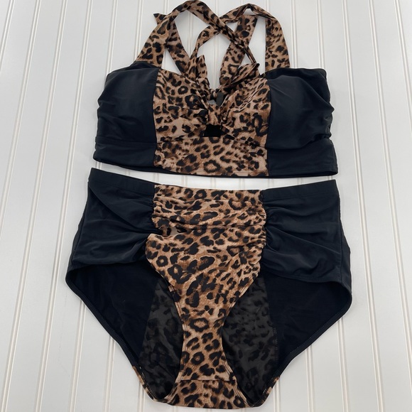 Torrid Leopard Print Bikini - Picture 2 of 14